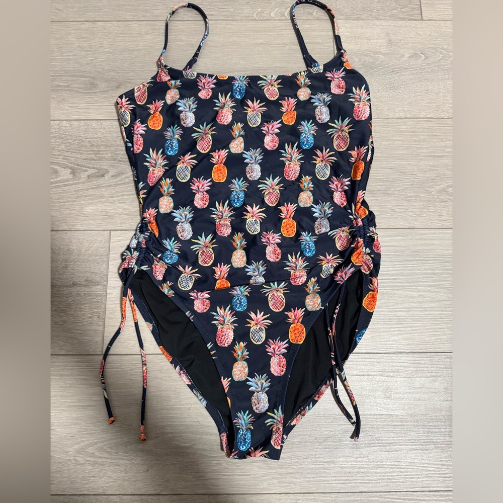 J. Crew Pineapple Swimsuit